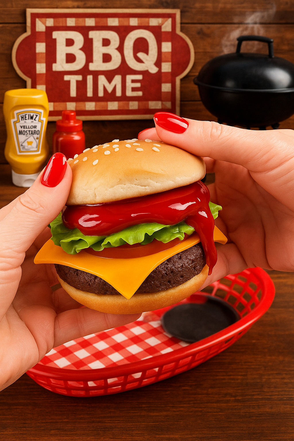 Slime Baking Kit-Cheese Burger & Fries