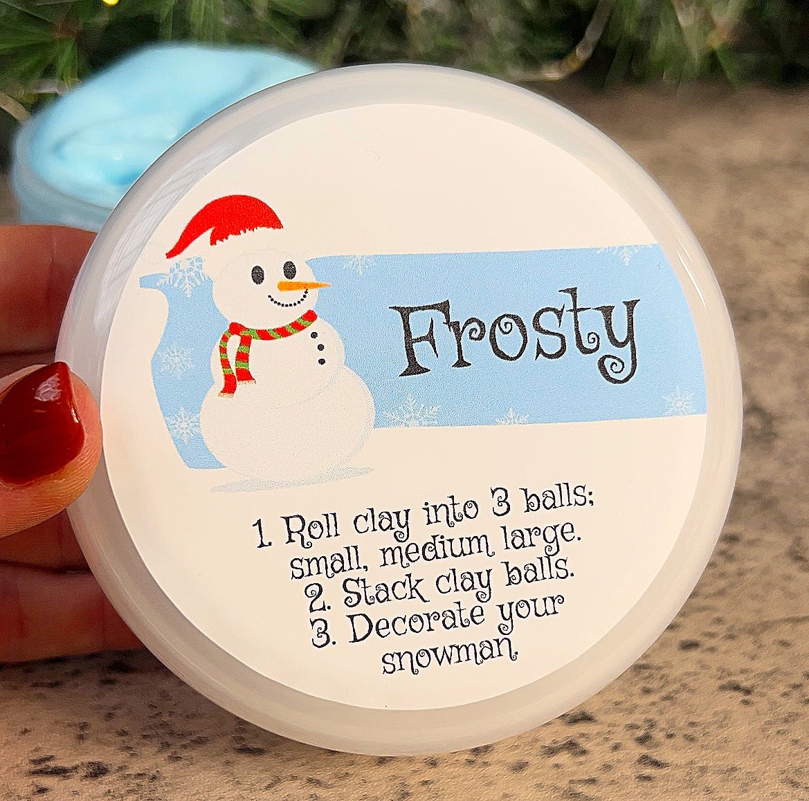 Frosty-DIY Build A Snowman