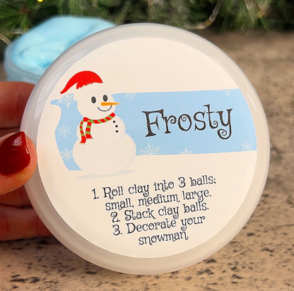 Frosty-DIY Build A Snowman