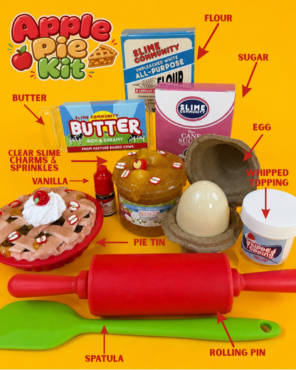 Slime Baking Kit-Apple Pie Kit