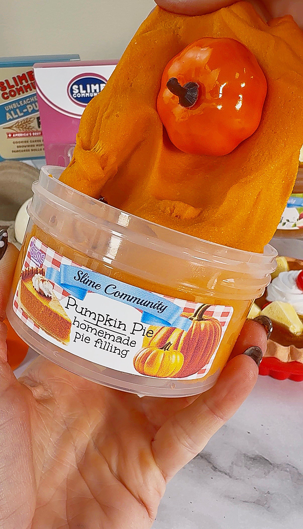 Slime Baking Kit-Pumpkin Pie Kit