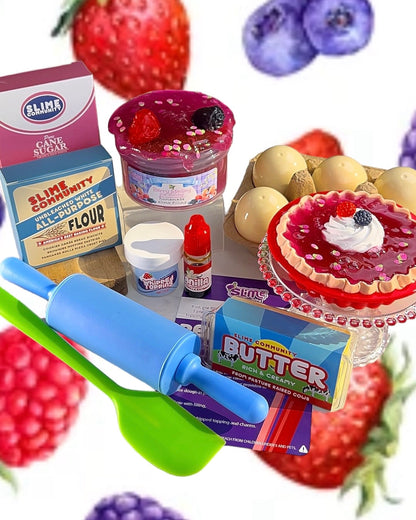 Slime Baking Kit-Mixed Berry Pie