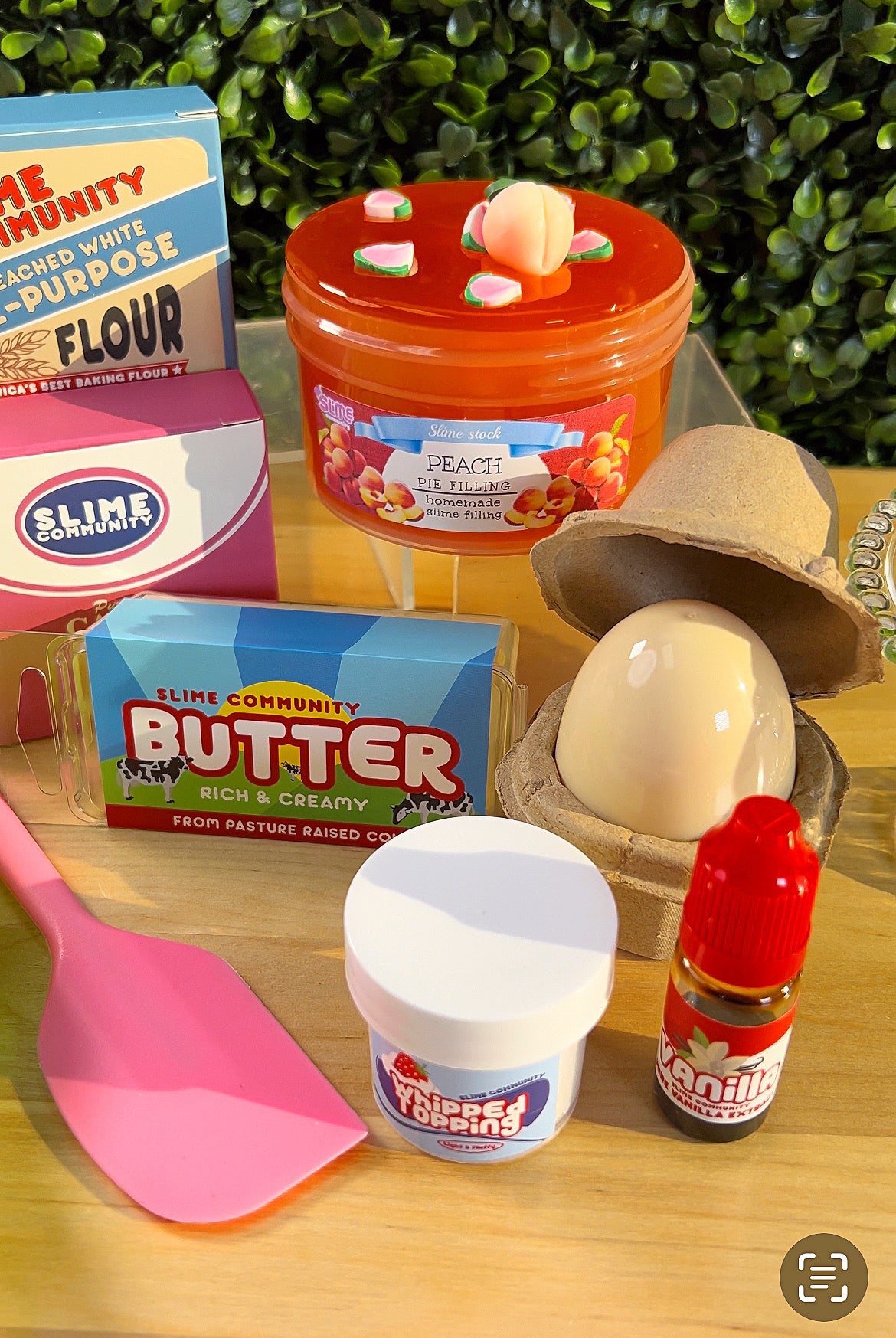 Slime Baking Kit-Peach Pie Kit