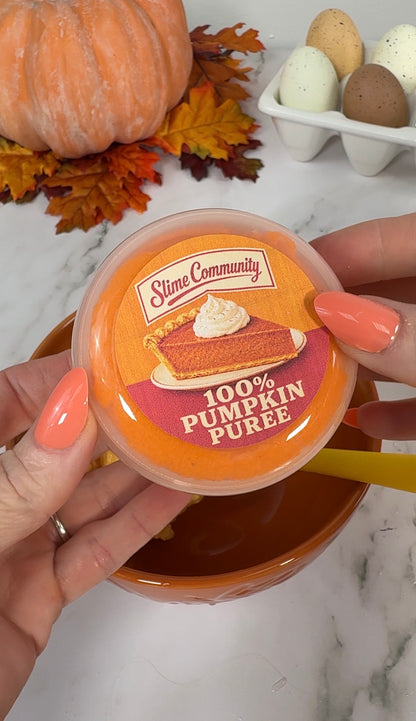 Slime Baking Kit-Pumpkin Caramel Cupcake