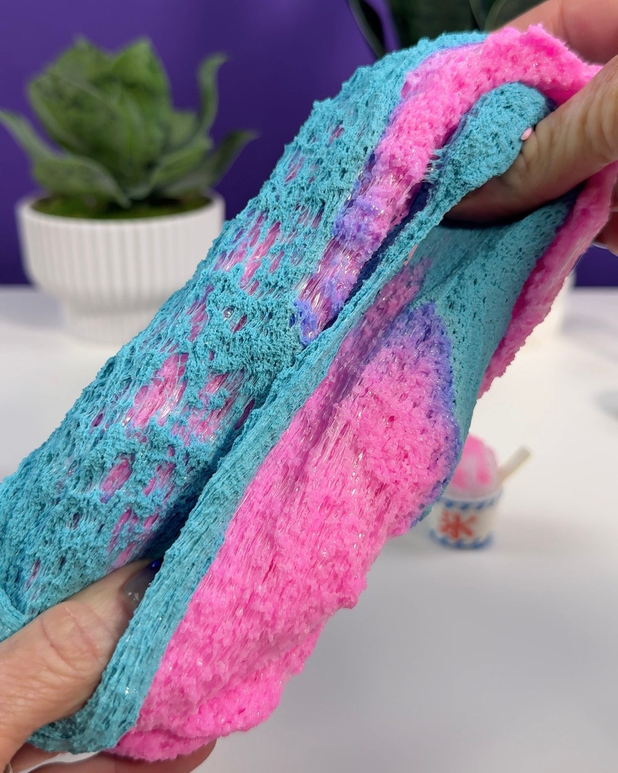 Cotton Candy Snow Cone