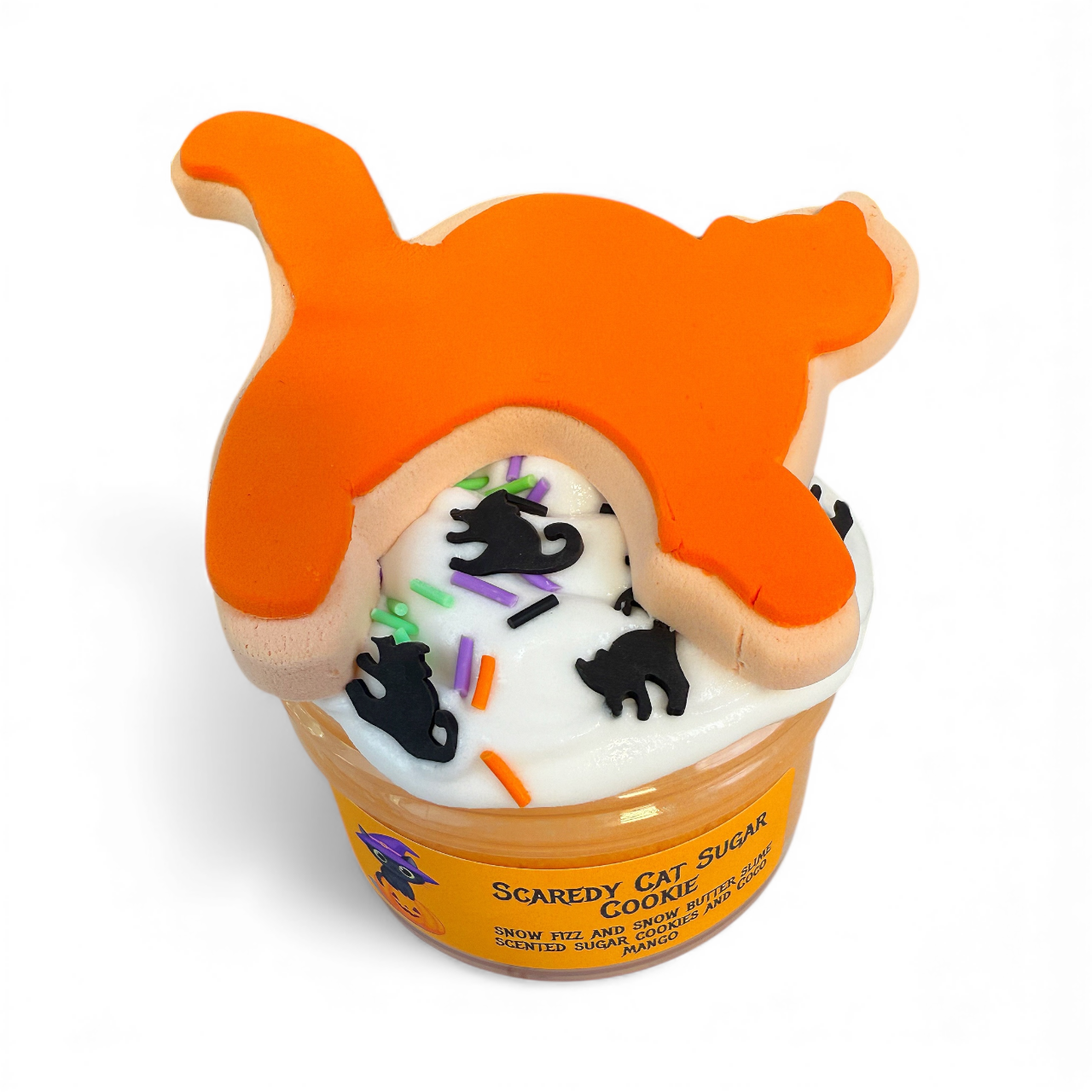 Scaredy Cat Sugar Cookie