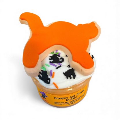 Scaredy Cat Sugar Cookie