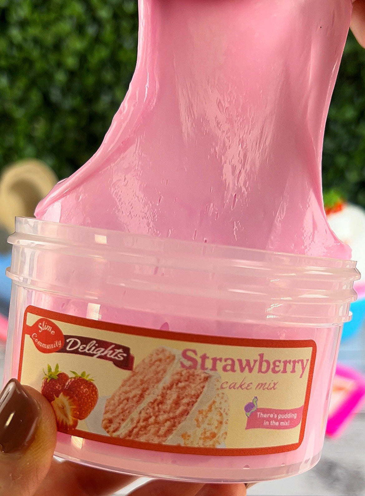 Slime Baking Kit-Strawberry Cake Kit