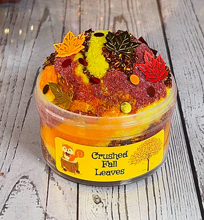 Crushed Fall Leaves