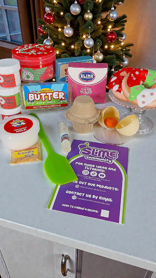Slime Baking Kit-Holiday Donuts