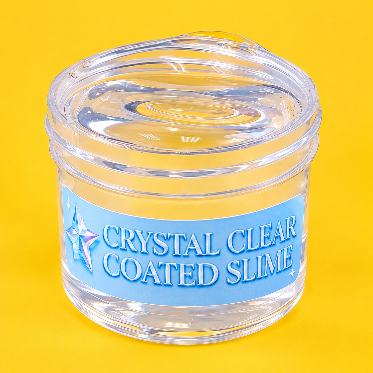 Coated Crystal Clear Slime
