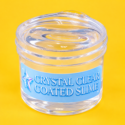 Coated Crystal Clear Slime