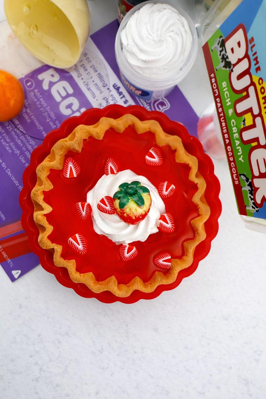 Slime Baking Kit-Strawberry Pie