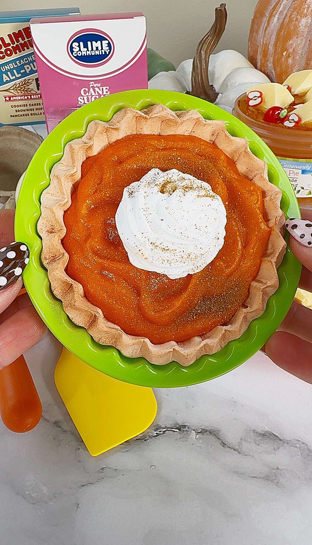 Slime Baking Kit-Pumpkin Pie Kit
