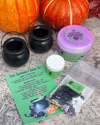 Evil Elphabas Brew Kit-DIY Witches Couldron Kit