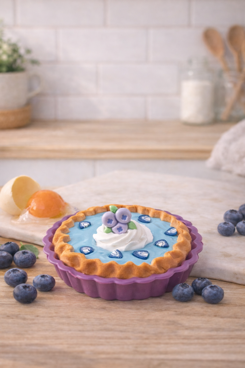 Slime Baking Kit-Blueberries and Cream