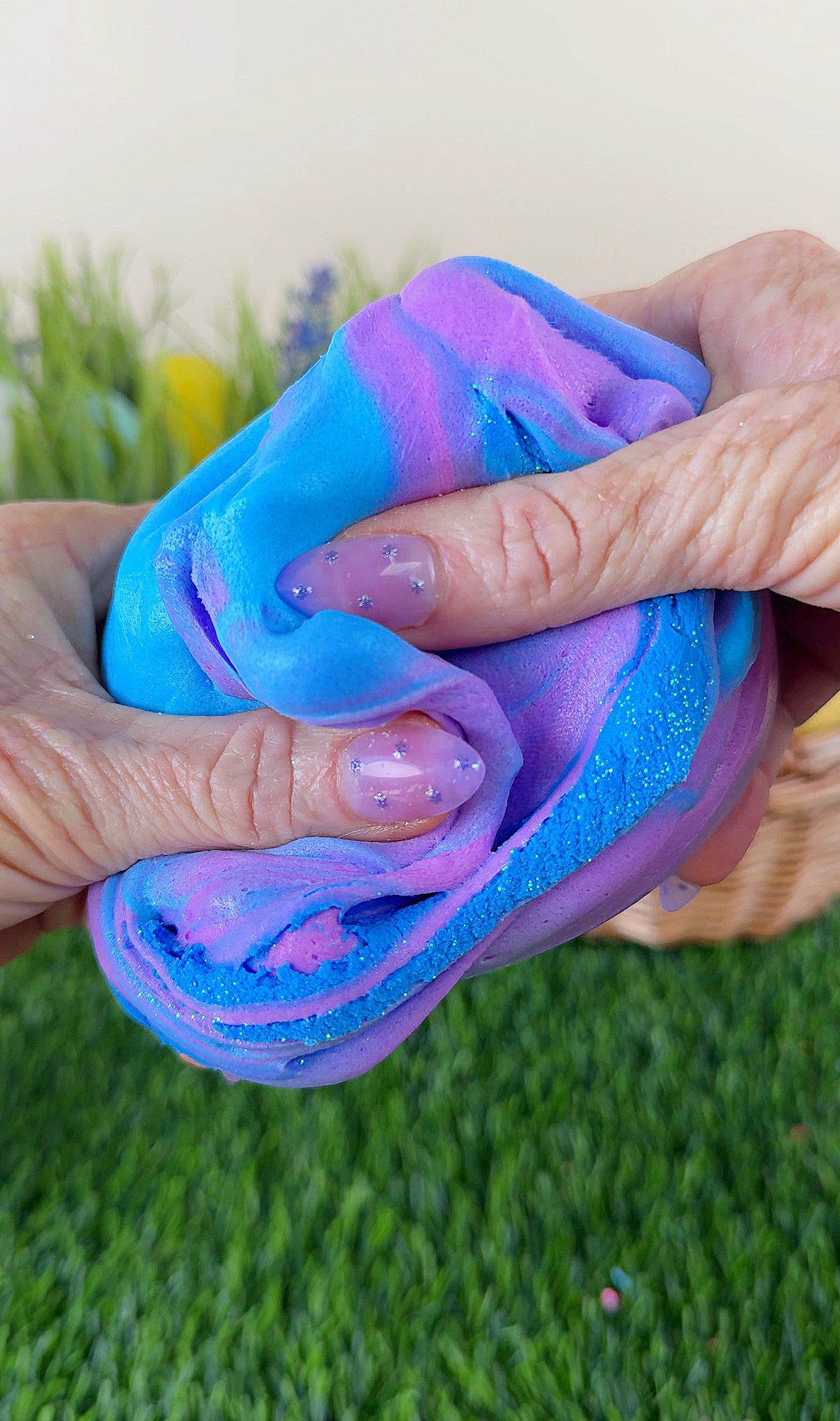 Marshmallow Bunnies-Blue Raspberry