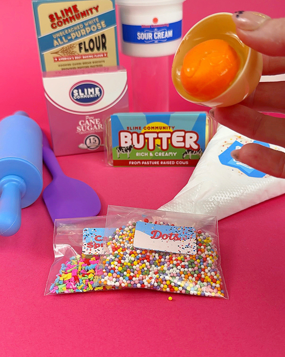 Slime Baking Kits-Dots Cake