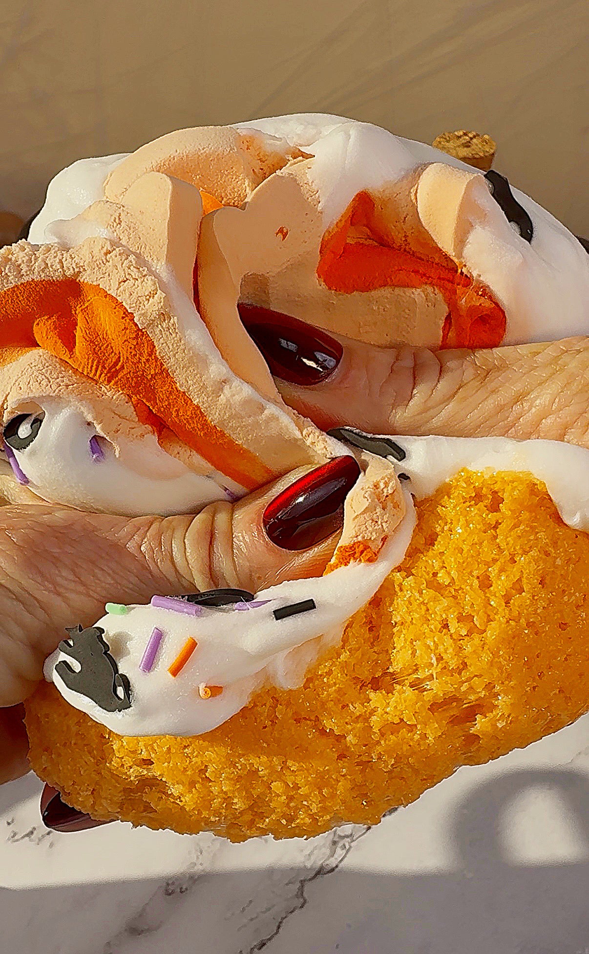 Scaredy Cat Sugar Cookie