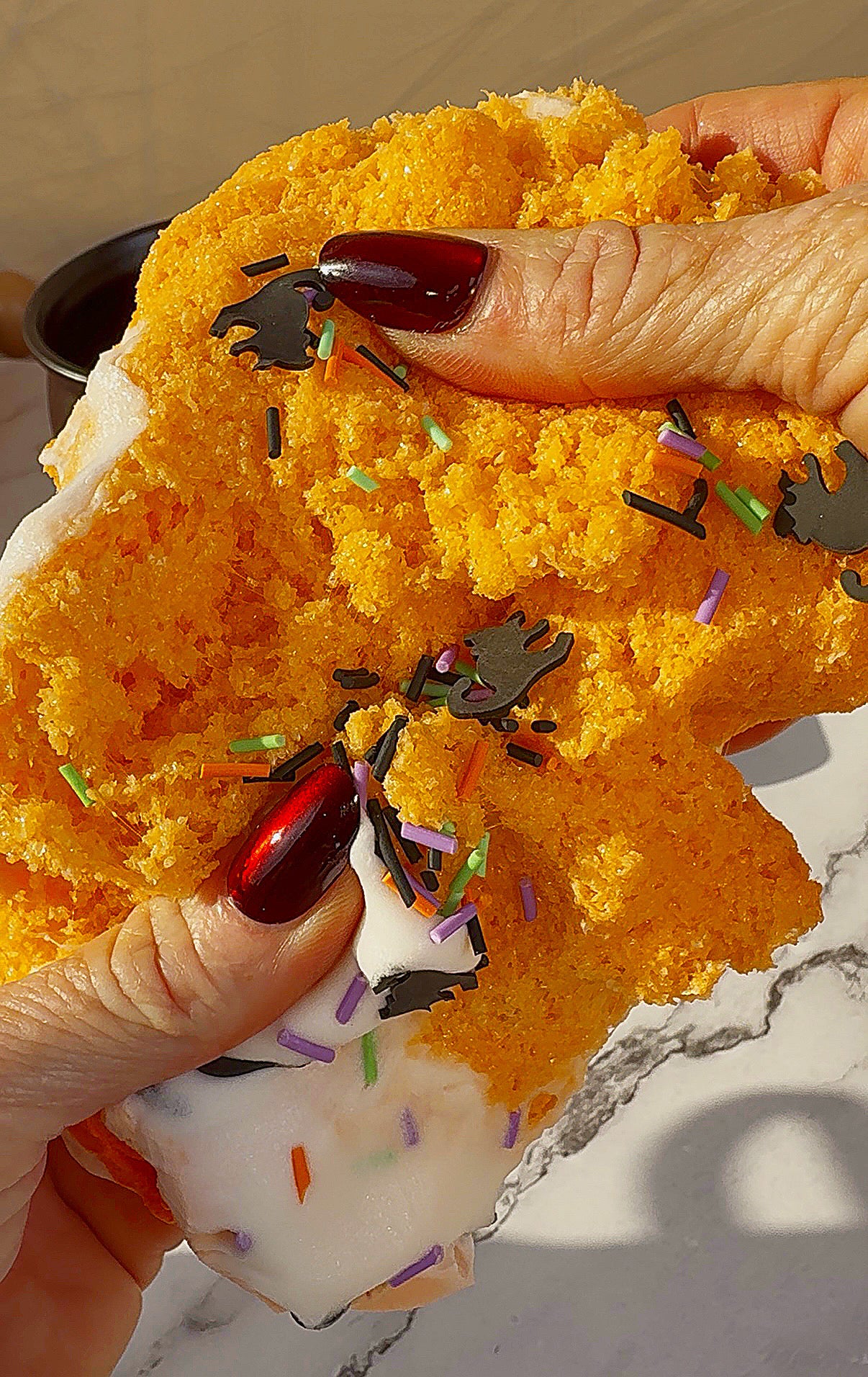 Scaredy Cat Sugar Cookie