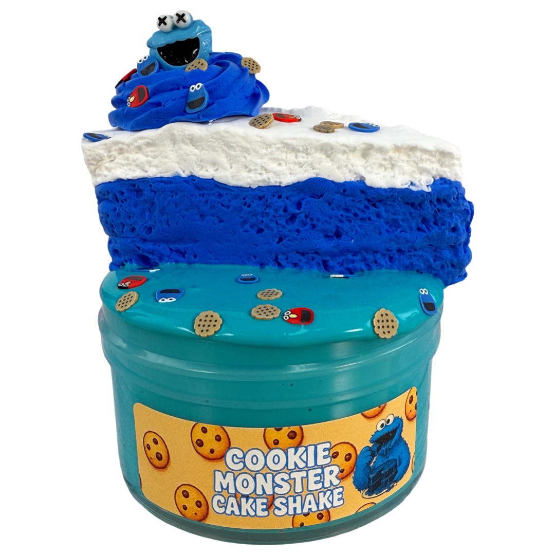 Cookie Monster Cake Shake