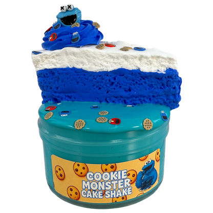 Cookie Monster Cake Shake