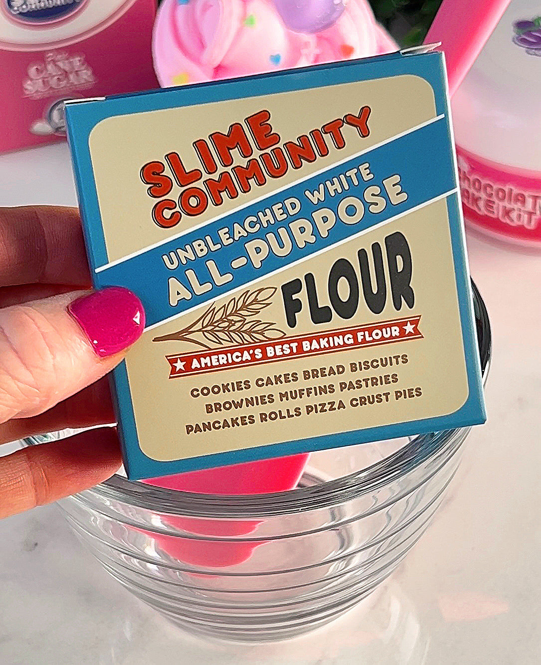 Slime Baking Kit-Raspberry Pie