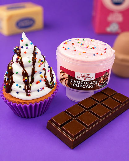 Slime Baking Kit-Chocolate Cupcake Kit