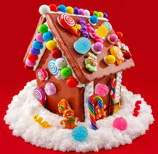 Slime Baking Kit- Candy Land Gingerbread House