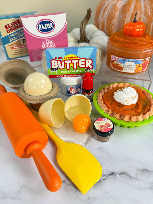 Slime Baking Kit-Pumpkin Pie Kit