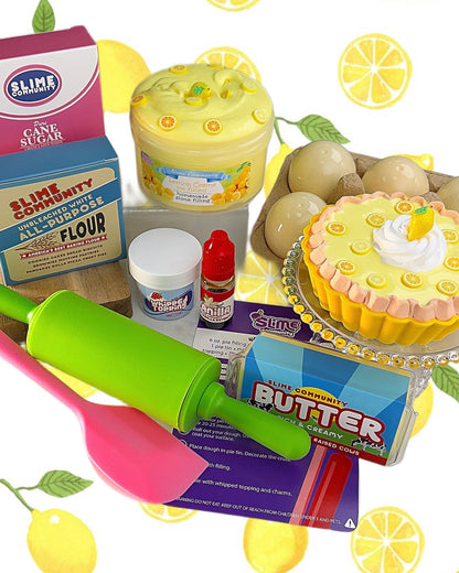 Slime Baking Kit-Lemon Cream Pie