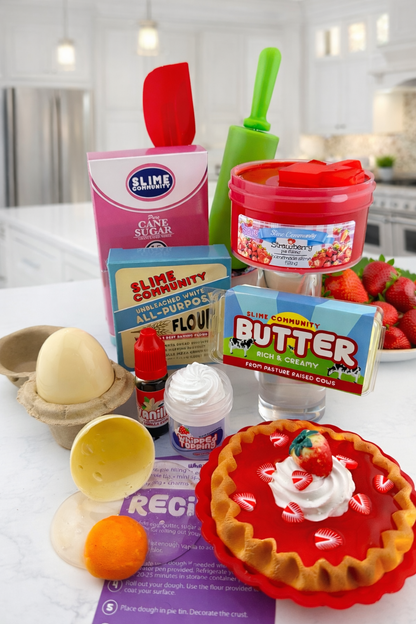 Slime Baking Kit-Strawberry Pie