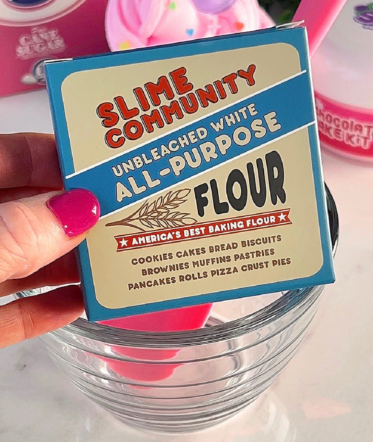 Slime Baking Kit-Blueberries and Cream