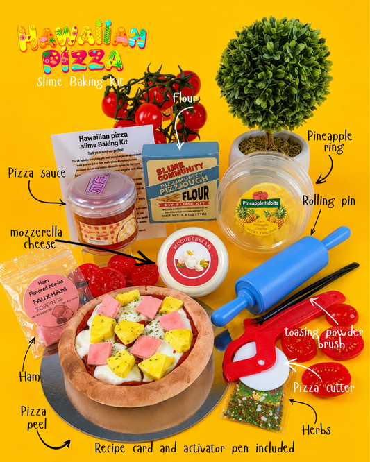 Slime Baking Kit-Hawaiian Pizza Kit