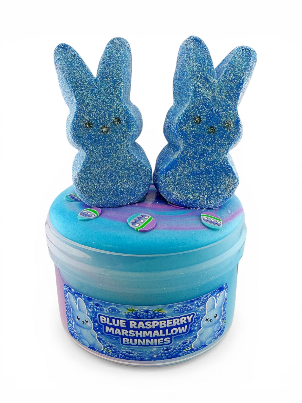 Gushmello Raspberry Marshmallow Bunnies-Blue Raspberry – Slime Community