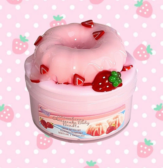 Strawberry Cheesecake Baby Bundts