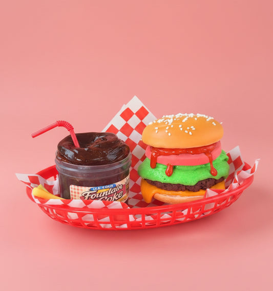Slime Baking Kit-Cheeseburger & Fries