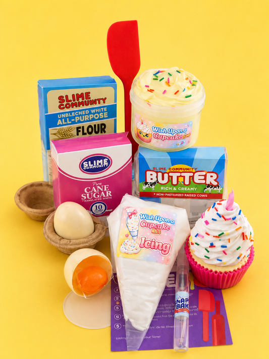 Wish Upon A Cupcake-Slime Baking Kit
