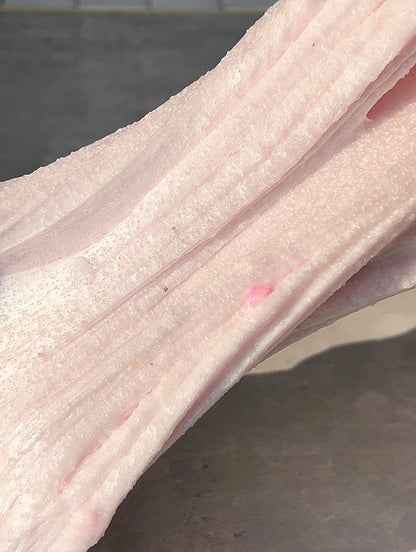 Malibu Beach sand slime and coated clear DIY