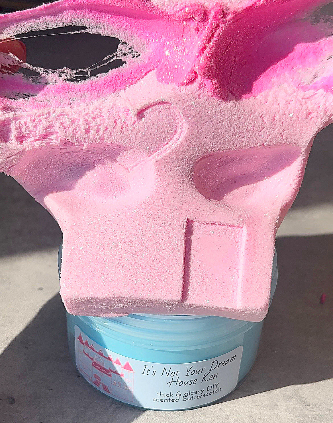 It’s Not Your Dream House Ken! Thick and glossy DIY slime.