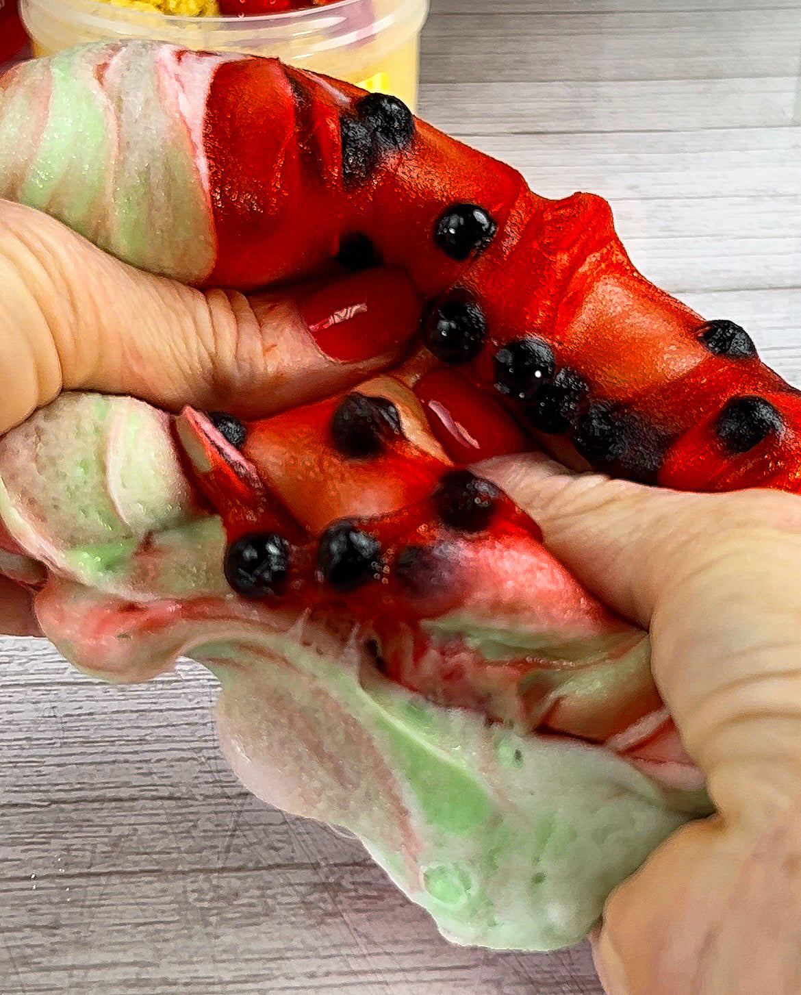 Strawberry Matcha Boba Tea