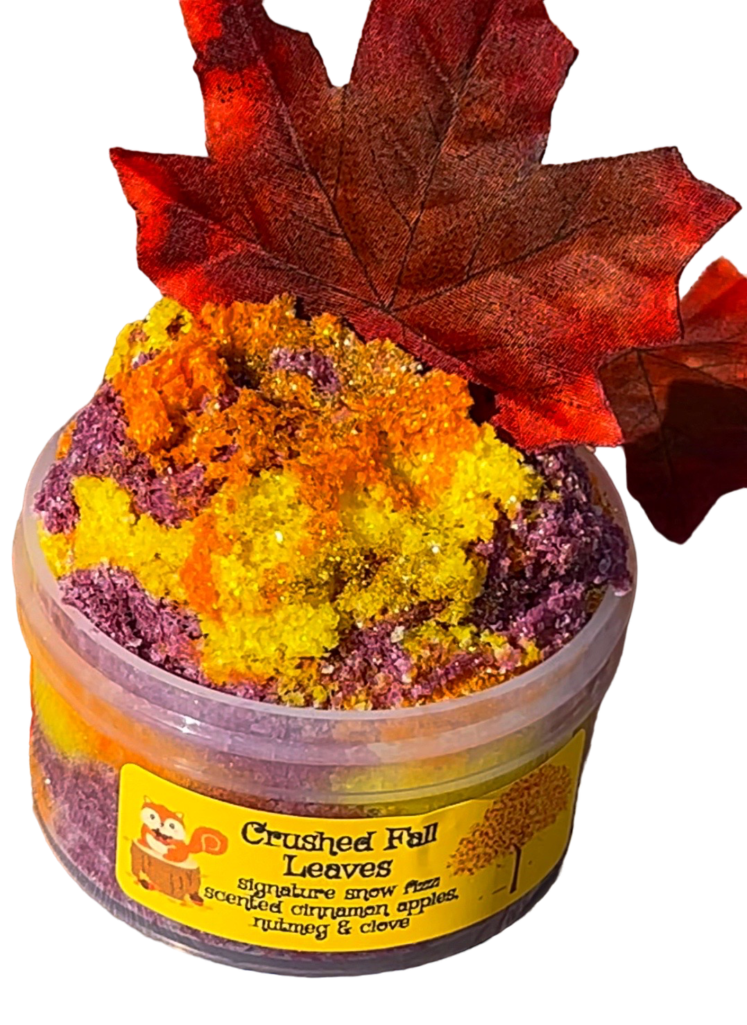 Crushed Fall Leaves