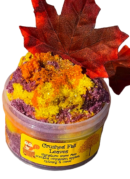Crushed Fall Leaves