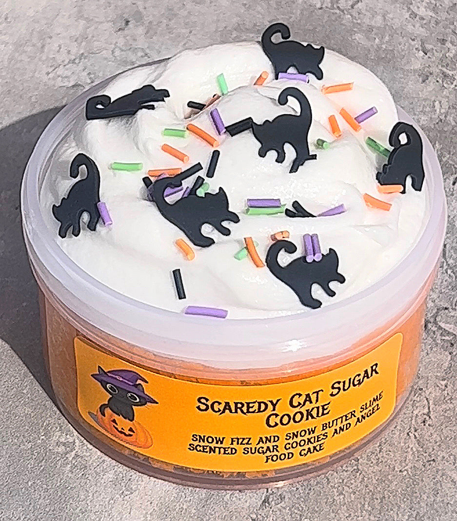 Scaredy Cat Sugar Cookie