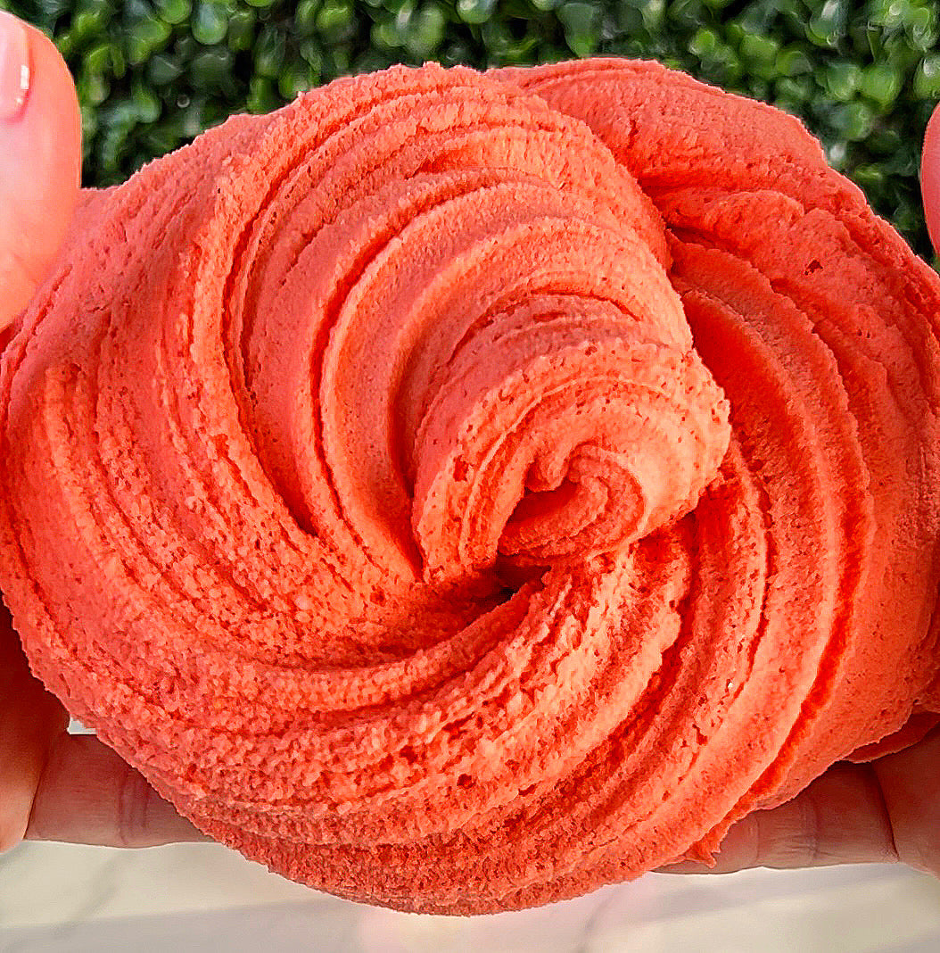 Apple Cinnamon Strusel Mini Muffins-Icee slime with DIY clay add ins