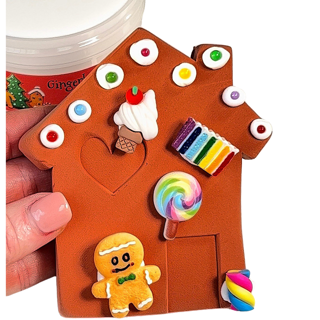 Gingerbread House-Thick and glossy DIY make your own gingerbread house