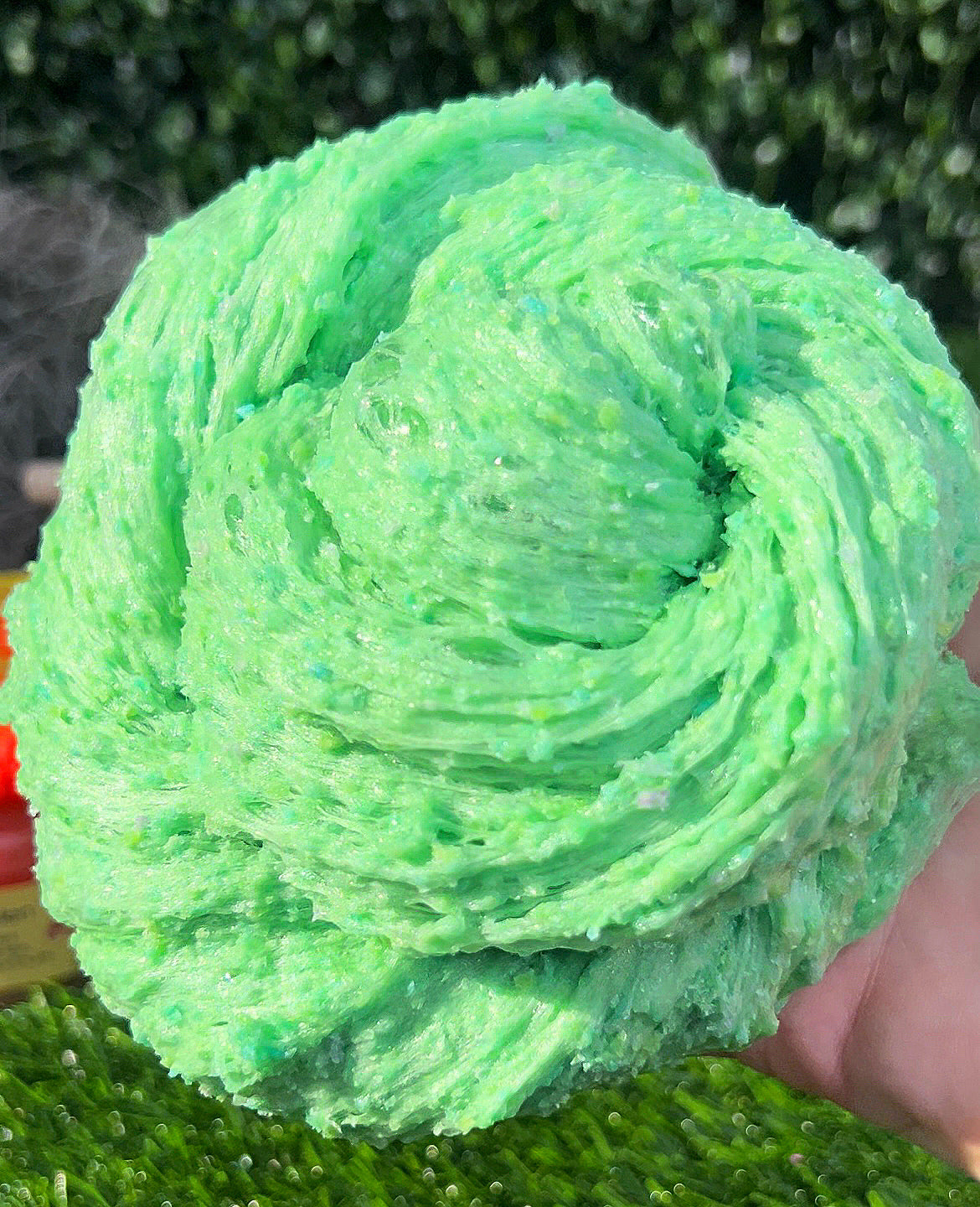 Succulent Garden snow fizz slime