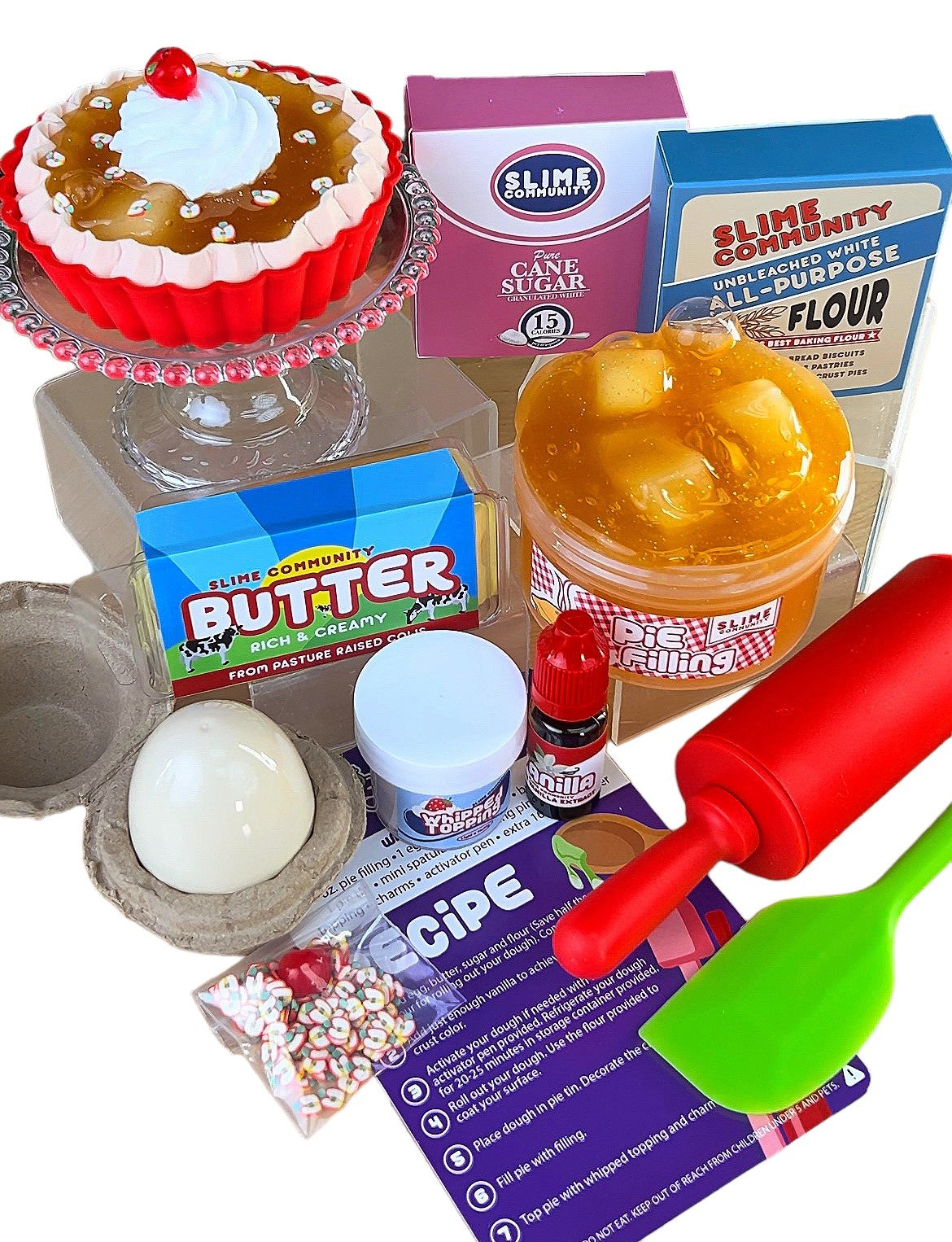 Slime Baking Kit-Apple Pie Kit
