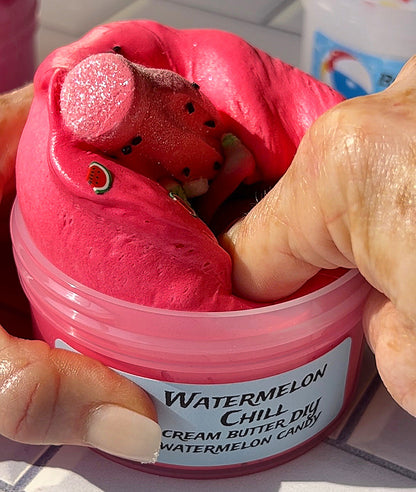 Watermelon Chill Butter Slime DIY