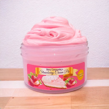 Slime Baking Kit-Strawberry Cream Pie slime making diy kit